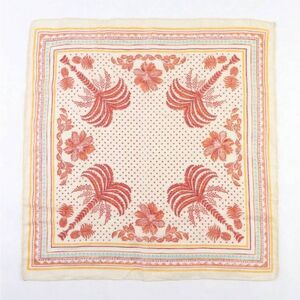Palm detail scarf N879